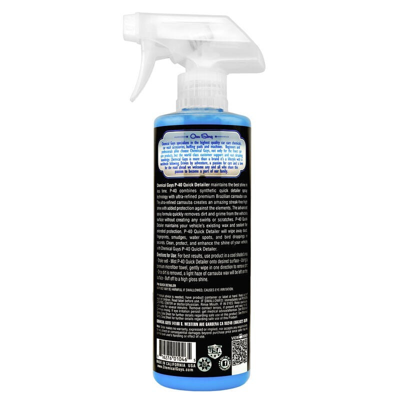 Chemical Guys WAC_114_16 - P40 Detailer Spray w/Carnauba16oz