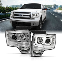 Load image into Gallery viewer, ANZO 111264 -  FITS: 2009-2014 Ford F-150 Projector Headlights w/ U-Bar Chrome