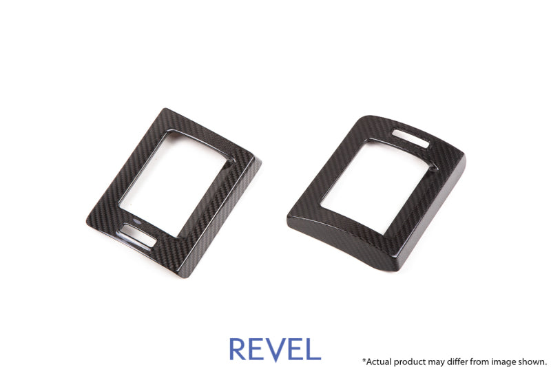 Revel 1TR4GT0AS02 - GT Dry Carbon A/C Covers (Left & Right) 15-18 Subaru WRX/STI2 Pieces