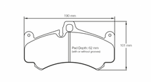 Load image into Gallery viewer, Pagid Racing 8004 RSL1 Compound Brake Pads