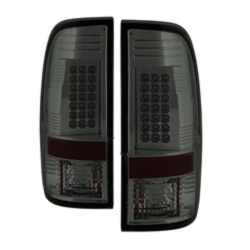 SPYDER 5003935 - Spyder Ford Super Duty 08-15 LED Tail Lights Smoke ALT-YD-FS07-LED-SM