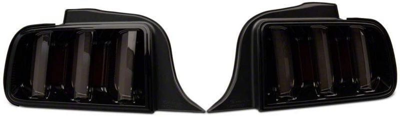Raxiom 408588 - FITS: 05-09 Ford Mustang Vector V2 LED Tail Lights- Black Housing (Smoked Lens)