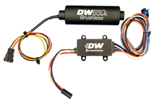 Load image into Gallery viewer, DeatschWerks 9-650-C105 - DW650iL Series 650LPH In-Line External Fuel Pump w/ Single/Dual-Speed Controller