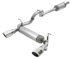 aFe 49-48066-P FITS Rebel Series 2.5in 409 SS Cat-Back Exhaust w/ Polished Tips 2018+ Jeep Wrangler (JL) V6 3.6L