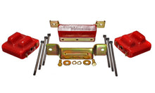 Load image into Gallery viewer, Energy Suspension 3.1131R FITS 88-94 GM Blazer 4WD K Series Red Motor and Transmision Mounts; Zinc Finish