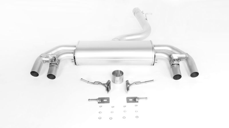 Remus 956517 1500 - 2017 Volkswagen Golf R Mk VII (Facelift Model) Axle Back Exhaust (Tail Pipes Req)