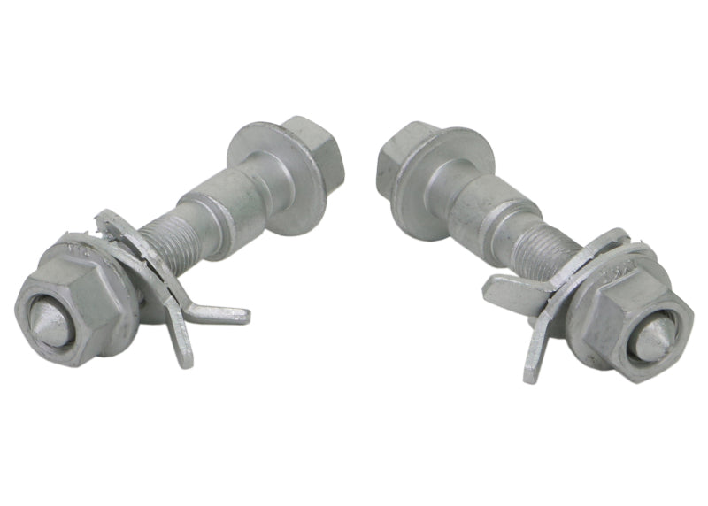 Whiteline KCA412 - 89-98 Nissan 240SX S13 & S14 Front / 6/09+ Chevy Cruze JG Camber Adjusting Bolt Kit 12mm