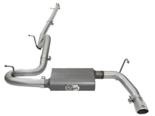 Load image into Gallery viewer, aFe Scorpion 2-1/2in Aluminized Steel Cat Back Exhaust 07-17 Jeep Wrangler V6-3.6/3.8L (4 Dr)