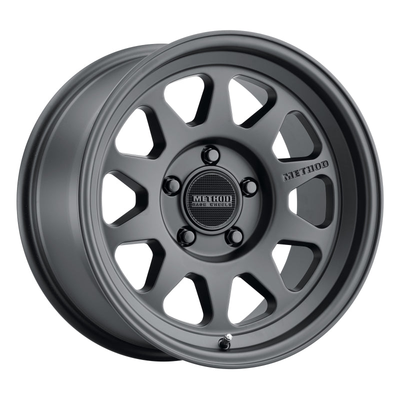 Method Wheels MR31689058518 -Method MR316 18x9 +18mm Offset 5x150 110.5mm CB Matte Black Wheel
