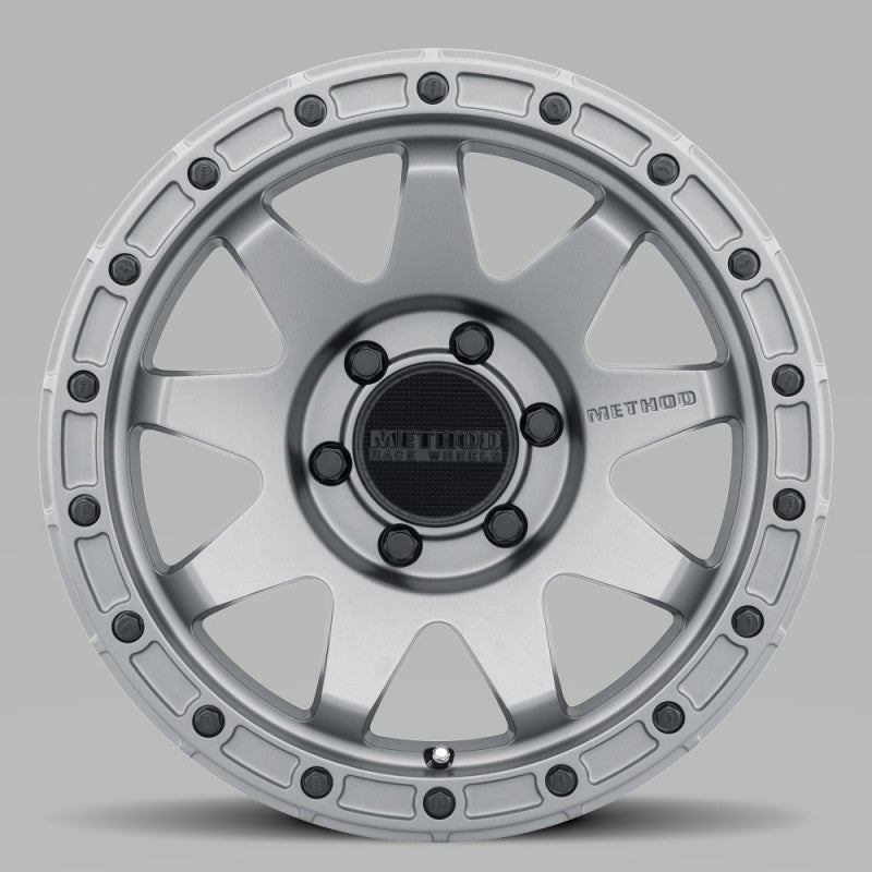 Method Wheels MR31778560800 -Method MR317 17x8.5 0mm Offset 6x5.5 106.25mm CB Matte Titanium Wheel