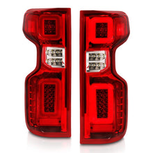 Load image into Gallery viewer, ANZO 311416 -Anzo 19-21 Chevy Silverado Full LED Tailights Chrome Housing Red/Clear Lens G2 (w/C Light Bars)