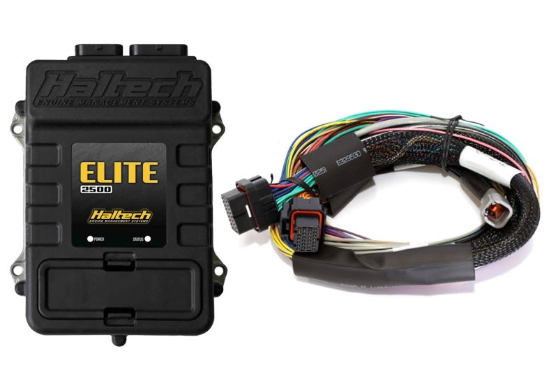 Haltech HT-151302 - Elite 2500 Basic Universal Wire-In Harness ECU Kit