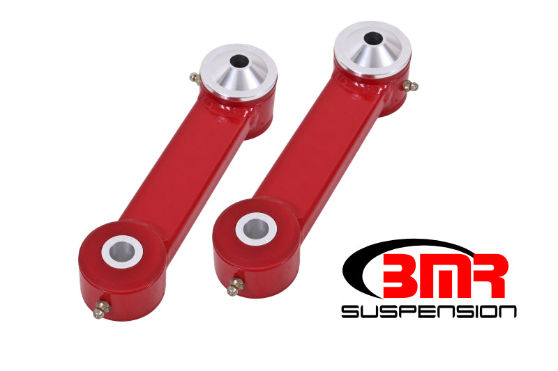 BMR Suspension - [product_sku] - BMR 15-17 S550 Mustang Rear Lower Control Arms Vertical Link (Polyurethane) - Red - Fastmodz
