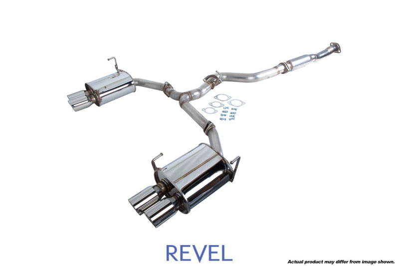Revel T70188R - Medallion Touring-S Catback ExhaustDual Muffler/ Quad Tip 15-17 Subaru Impreza WRX / Sti