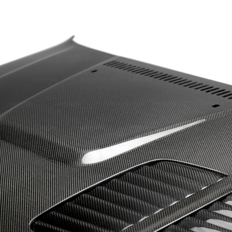 Seibon HD0809BMWE822D-GTR FITS 08-11 BMW 1 Series (E81/E82) 2DR/HB GTR-Style Carbon Fiber Hood