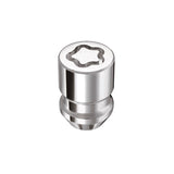 McGard 24157 FITS Wheel Lock Nut Set - 4pk. (Cone Seat) M12X1.5 / 19mm & 21mm Dual Hex / 1.28in. L - Chrome
