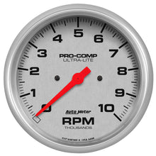 Load image into Gallery viewer, AutoMeter 4498 - Autometer Ultra-Lite 5 inch 10K RPM In Dash Tach