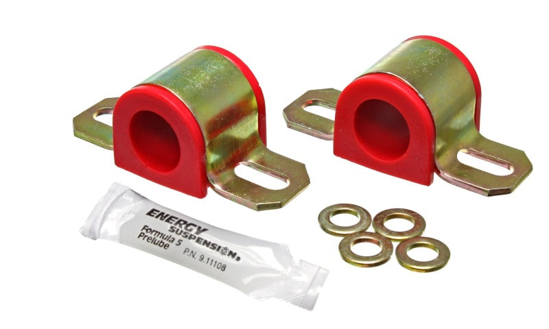Energy Suspension 9.5128R - Universal 24mm Red Non-Greasable Sway Bar Bushings