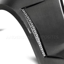 Load image into Gallery viewer, Anderson Composites AC-FF16CHCAM-SS FITS 16-18 Chevrolet Camaro Type SS Fenders Carbon Fiber (0.40 Inch Wider)