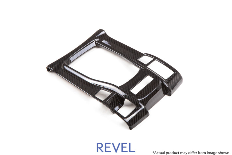 Revel 1TR4GT0AH01 - GT Dry Carbon Shifter Panel Cover 17-18 Honda Civic Type-R 1 Piece