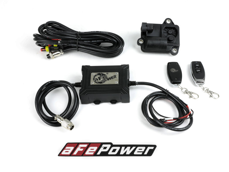 aFe 49-34132-P FITS Gemini XV 3in 304SS CB Exhaust w/ Cutout 14-19 GM Trucks 4.3/5.3L w/ Pol Tips - CrewCab/Extended