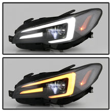 Load image into Gallery viewer, SPYDER 5088093 - Spyder Subaru Impreza WRX 15-20 Halogen High-Power LED Headlights- Black PRO-YD-SWRX15HALAP-SBSEQ-BK