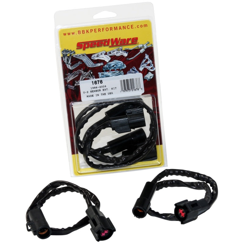 BBK 1676 FITS 86-10 Mustang 5.0 4.6 O2 Sensor Wire Harness Extensions (pair)
