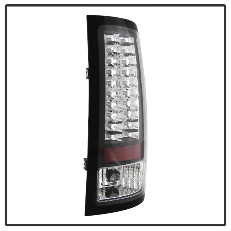 SPYDER 5014948 - Spyder GMC Sierra 07-13 (Not fit 3500 Dually 4 Rear Wheels)LED Tail Lights Black ALT-YD-GS07-LED-BK