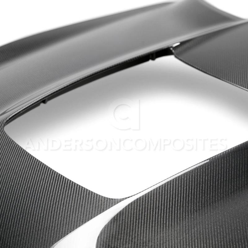 Anderson Composites AC-HD20FDMU500-OE-DS FITS 2020 Mustang Shelby GT500 Double Sided Carbon Fiber Hood