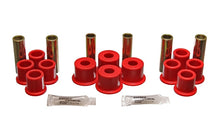 Load image into Gallery viewer, Energy Suspension 4.2122R - 8/81-96 Ford F100/F150 2WD Red Rear Leaf Spring Bushing Set