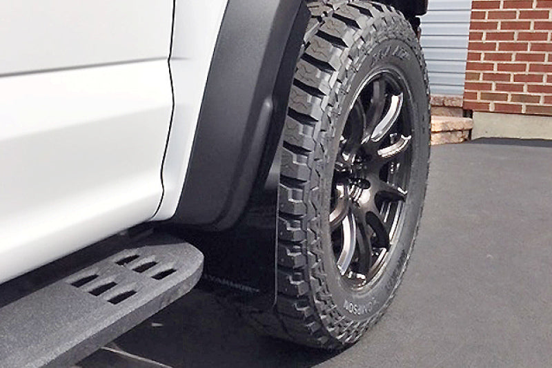 Rally Armor MF53-UR-BLK/DGRY FITS: 17-19 Ford F-150 Raptor UR Black Mud Flap w/ Dark Grey Logo