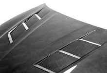 Load image into Gallery viewer, Seibon HD1213HYGEN2D-TS FITS 12-13 Hyundai Genesis TS Carbon Fiber Hood