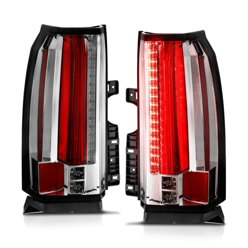 ANZO 311280 FITS 2015-2017 Chevrolet Suburban/Tahoe LED Taillights Chrome