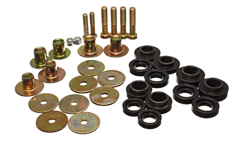 Energy Suspension 3.4142G FITS 3.4142G FITS 67-81 Camaro / 68-74 Nova/Chevy II / 67-75 Firebird/Trans AM Black Body(subframe)