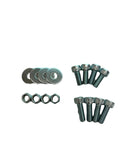 SPARCO 50001ZS - Sparco Seat Hardware Spacer Kit Bottom MountSilver Zinc