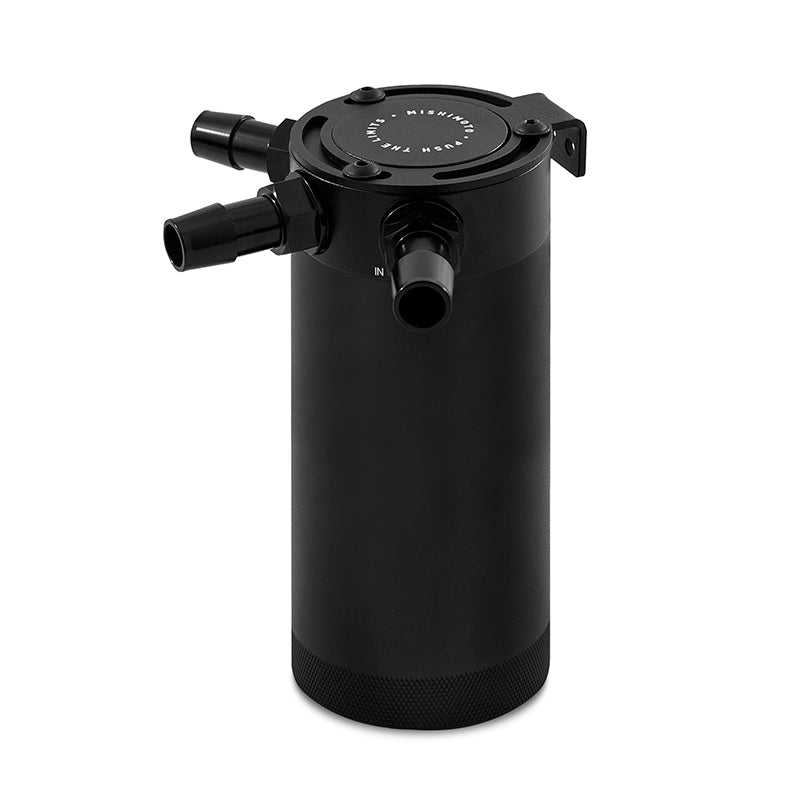 Mishimoto MMBCC-CBTHR-XLBK - Compact Baffled Oil Catch Can3-Port