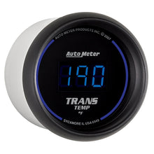 Load image into Gallery viewer, AutoMeter 6949 - Autometer 52.4mm Black Digital Trans Temperature Gauge