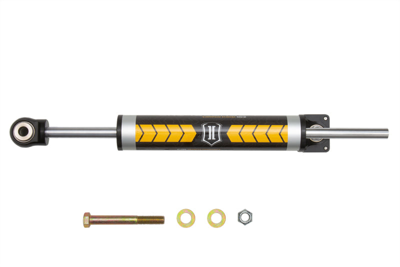 ICON 22039 - 07-18 Jeep Wrangler JK Centerline Steering Stabilizer Kit (Non Adj)
