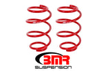 BMR Suspension SP089R - BMR 15-17 S550 Mustang Front Performance Version Lowering Springs Red