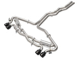aFe 49-36448-B FITS 20-22 Audi RS6 Avant V8 4L (tt) MACH Force-Xp 3in to 2.5in 304 SS Cat-Back Exhaust w/ Black Tip