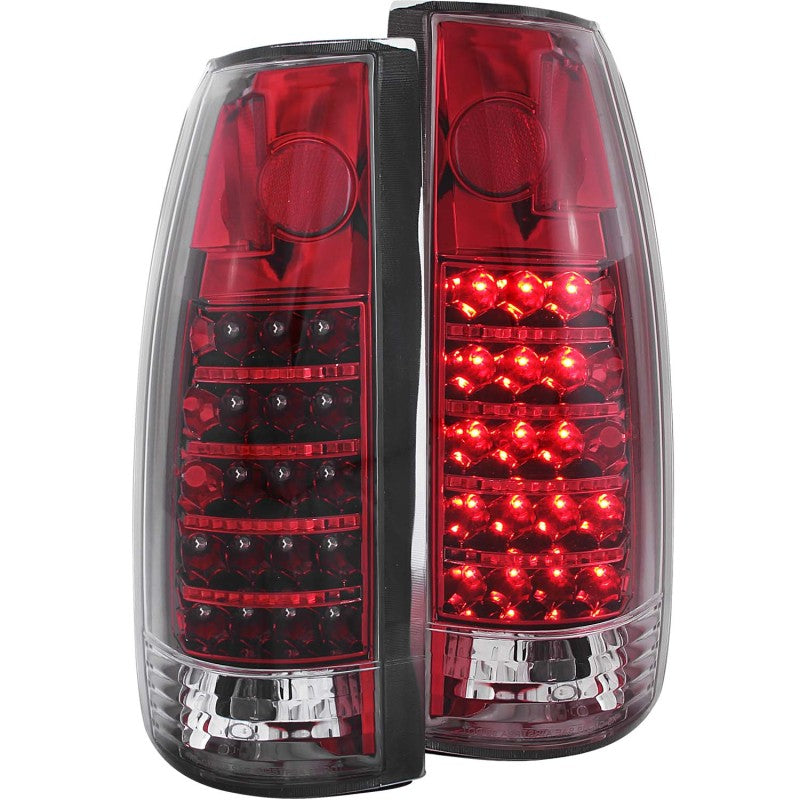 ANZO 311079 FITS 1999-2000 Cadillac Escalade LED Taillights Red/Clear