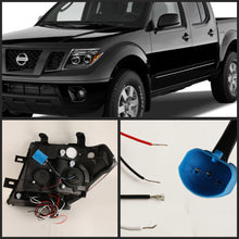 Load image into Gallery viewer, SPYDER 5011527 - Spyder Nissan Frontier 05-08 Projector Headlights LED Halo LED Blk PRO-YD-NF05-HL-BK