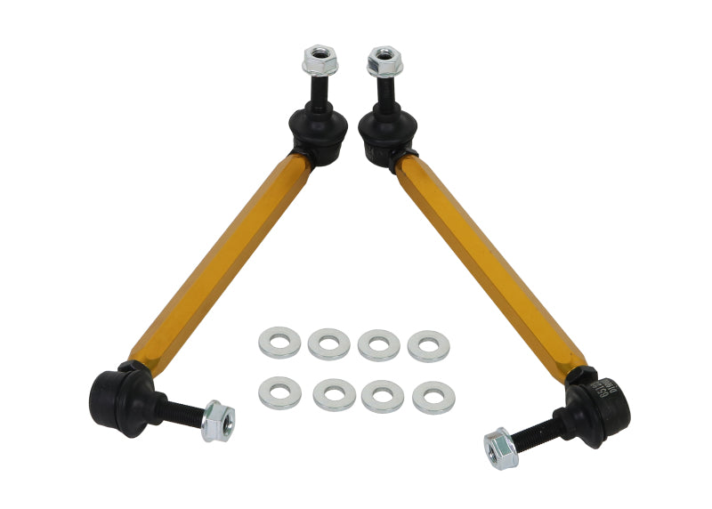 Whiteline KLC140-255 - Universal Swaybar Link Kit-Heavy Duty Adjustable 10mm Ball/Ball Style