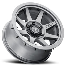 Load image into Gallery viewer, ICON 21817857345TT - Rebound Pro 17x8.5 5x5 -6mm Offset 4.5in BS 71.5mm Bore Titanium Wheel