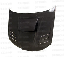 Load image into Gallery viewer, Seibon HD0607SBIMP-CWII FITS 06-07 Subaru WRX/STi CWII Carbon Fiber Hood