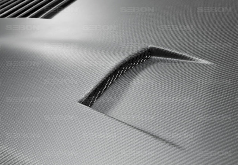 Seibon HD0910NSGTR-GT-DRY FITS 09-10 Nissan GTR R35 GT-Dry Carbon Fiber Hood