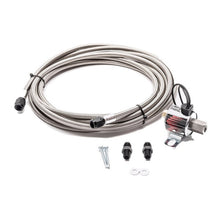 Load image into Gallery viewer, Snow Performance SNO-40012-BRD - Braided SS Line Trunk Mount Upgrade (4AN SS Braided Line Systems)