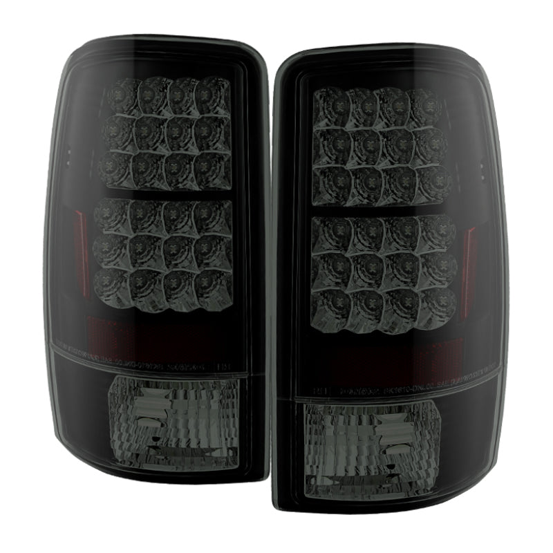 SPYDER 5078001 - Spyder Chevy Suburban/Tahoe 1500/2500 00-06 LED Tail Lights Black Smoke ALT-YD-CD00-LED-BSM