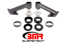 Load image into Gallery viewer, BMR Suspension CB005H - BMR 15-17 S550 Mustang Cradle Bushing Lockout Kit Black Hammertone