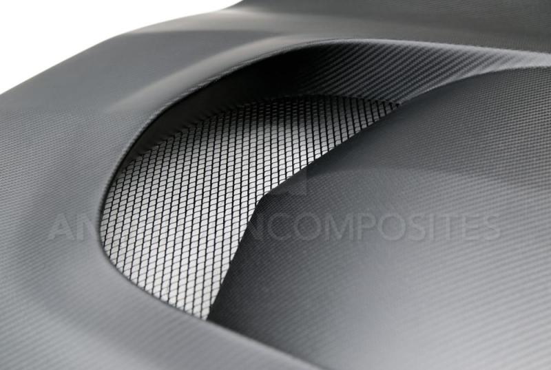 Anderson Composites AC-HD14CHC7-VS-DRY FITS 04-16 Chevy Corvette C7 Stingray Dry Carbon Fiber Hood